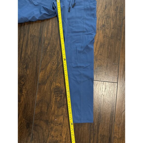 Zyia Blue High Waist Active Drawstring Leggings Womens Size 2 - Picture 6 of 6